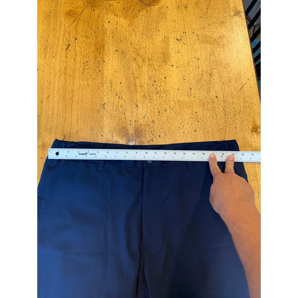 Footjoy HydroShorts Size L Mens Navy Blue Golf Performance Athletic Shorts